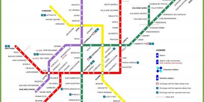 Milano peta metro